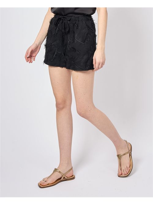 Short femme Silvian Heach à franges SILVIAN HEACH | GPP25334SHBLACK